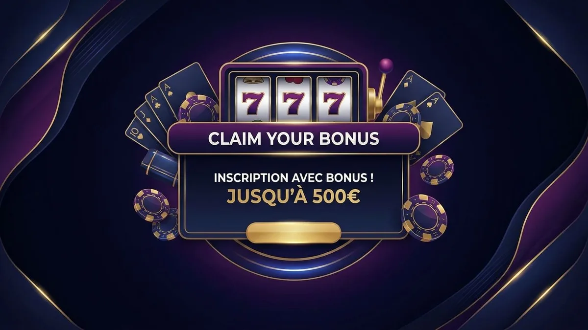 Inscription avec bonus